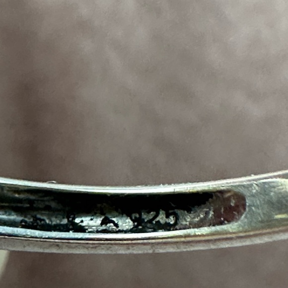 Beautiful Peridot Cluster Sterling Silver Cocktail Ring, Natural Gemstones - Picture 9 of 11